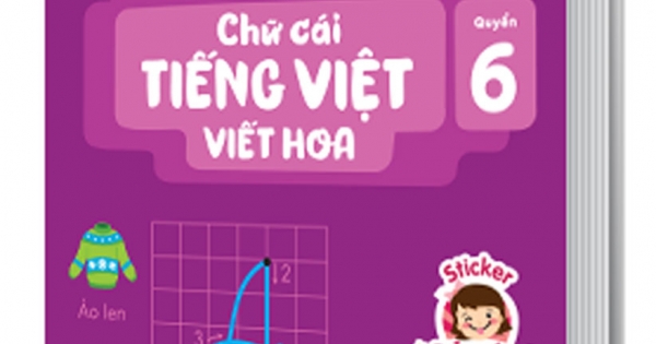 Cùng Khủng Long Tập Viết Chữ Cơ Bản - Chữ Cái Tiếng Anh Viết Hoa - Quyển 6 (Bé Gái)