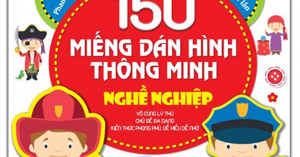 150 Miếng Dán Hình Thông Minh - Nghề Nghiệp
