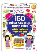 150 Miếng Dán Hình Thông Minh - Cờ Các Quốc Gia Trên Thế Giới