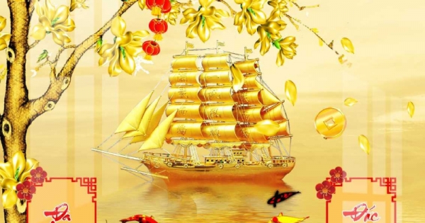 Lịch Gỗ Treo Tường Tráng Gương Laminate 2025 Thuận Buồm Xuôi Gió 02 (40 Cm x 60 Cm) - In Quảng Cáo Logo Theo Yêu Cầu