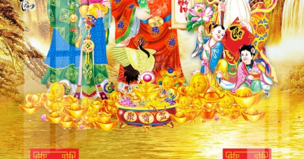 Lịch Gỗ Treo Tường Tráng Gương Laminate 2025 Phúc Lộc Thọ 02 (40 Cm x 60 Cm) - In Quảng Cáo Logo Theo Yêu Cầu