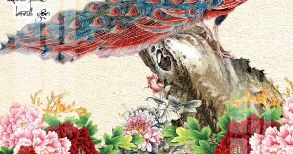 Lịch Gỗ Treo Tường Tráng Gương Laminate 2025 Chim Công 03 (40 Cm x 60 Cm) - In Quảng Cáo Logo Theo Yêu Cầu