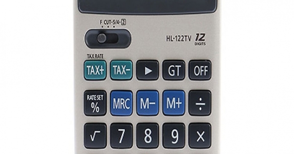 Máy Tính Casio HL-122TV-W