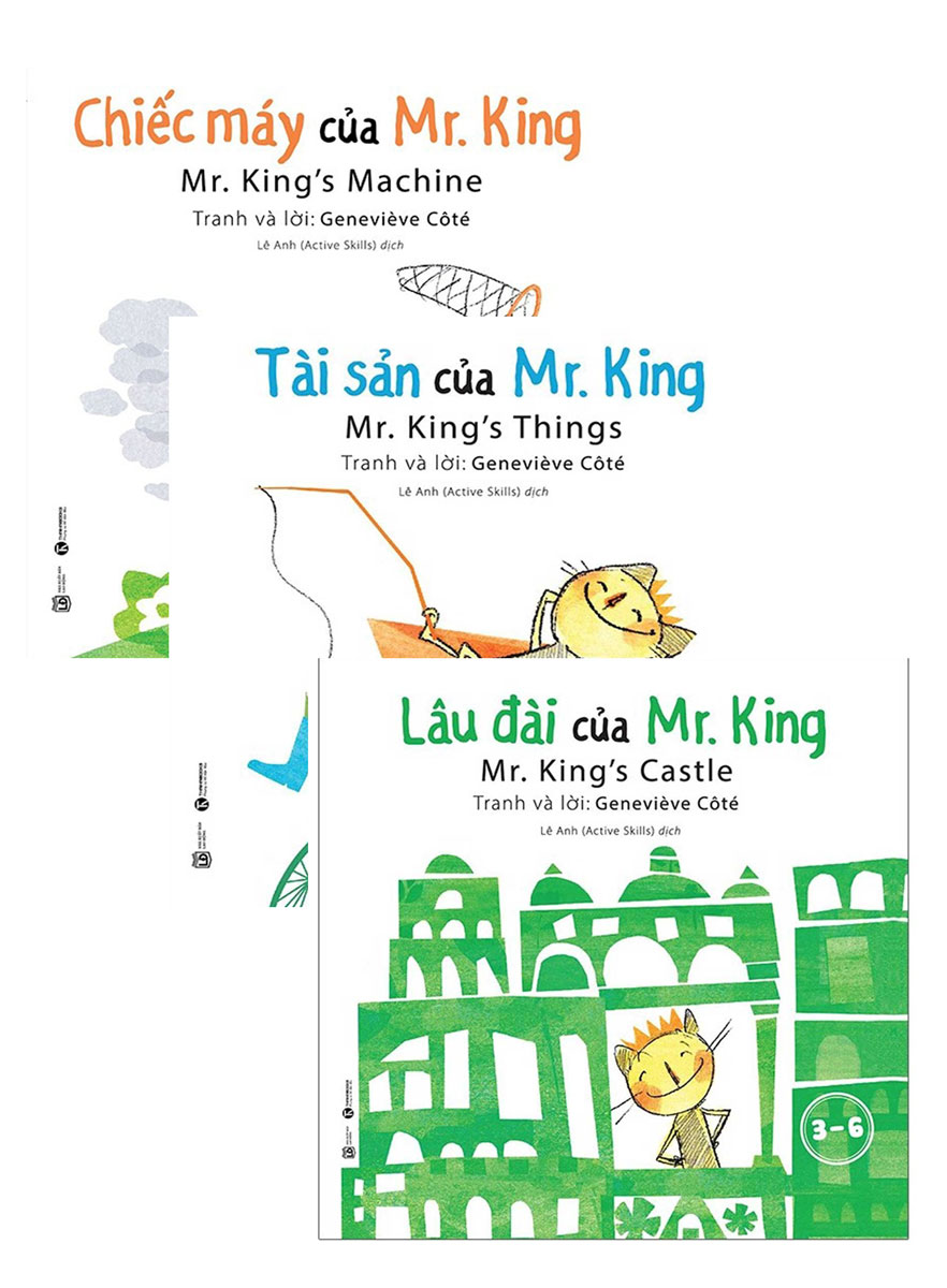 Combo Sách Mr. King Và Các Bạn (Bộ 3 Cuốn)