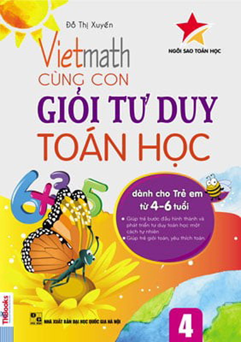 Viethmath - Cùng Con Giỏi Tư Duy Toán Học - Tập 4