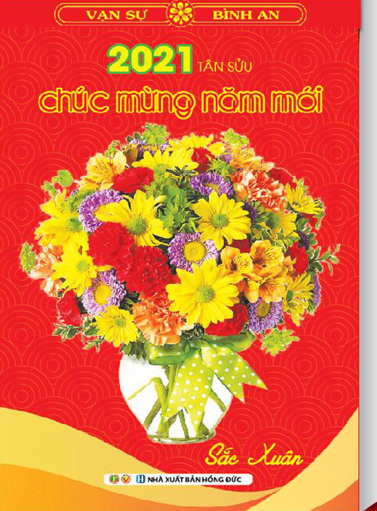 Lịch Bloc Đại Đặc Biệt 2021 (16x24cm) - Sắc Xuân - NS18A