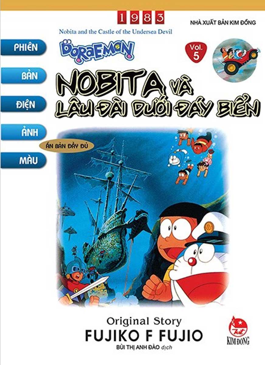 Doraemon Tranh Truyện Màu - Tập 5: Nobita Và Lâu Đài Dưới Đáy Biển