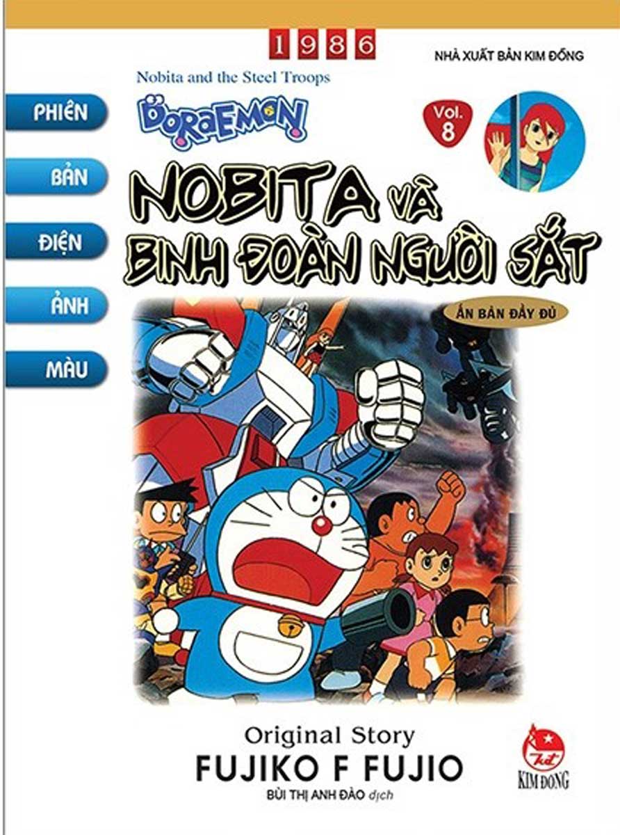 Doraemon Tranh Truyện Màu - Tập 8: Nobita Và Binh Đoàn Người Sắt