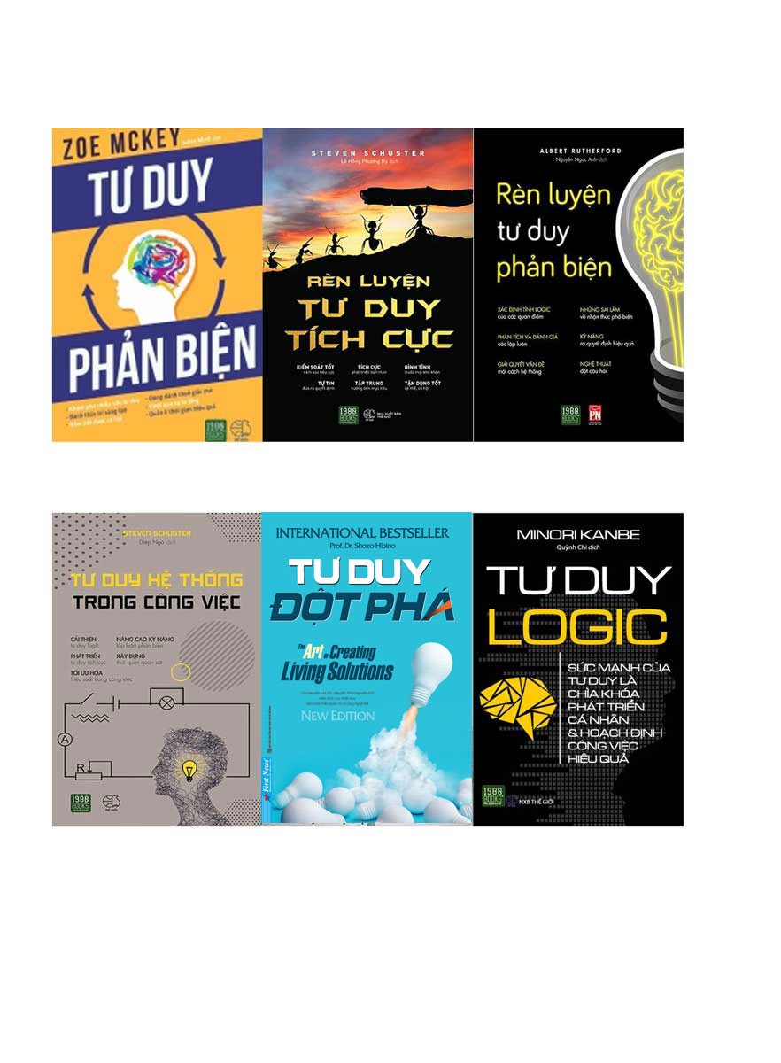 Combo Sức Mạnh Của Tư Duy (Bộ 6 Cuốn)