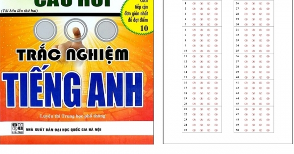 Ngân Hàng Câu Hỏi Trắc Nghiệm Tiếng Anh + Tặng Phiếu Trắc Nghiệm 50 Câu