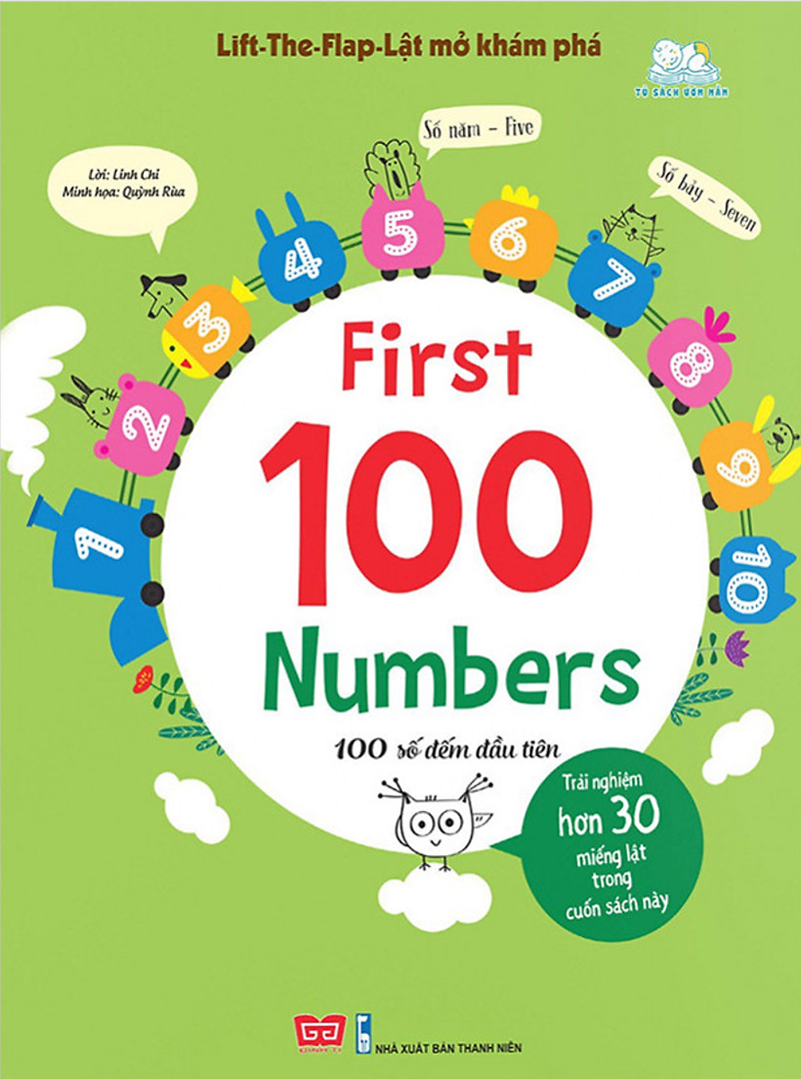 Lift-The-Flap - Lật Mở Khám Phá - First 100 Numbers - 100 Số Đếm Đầu Tiên