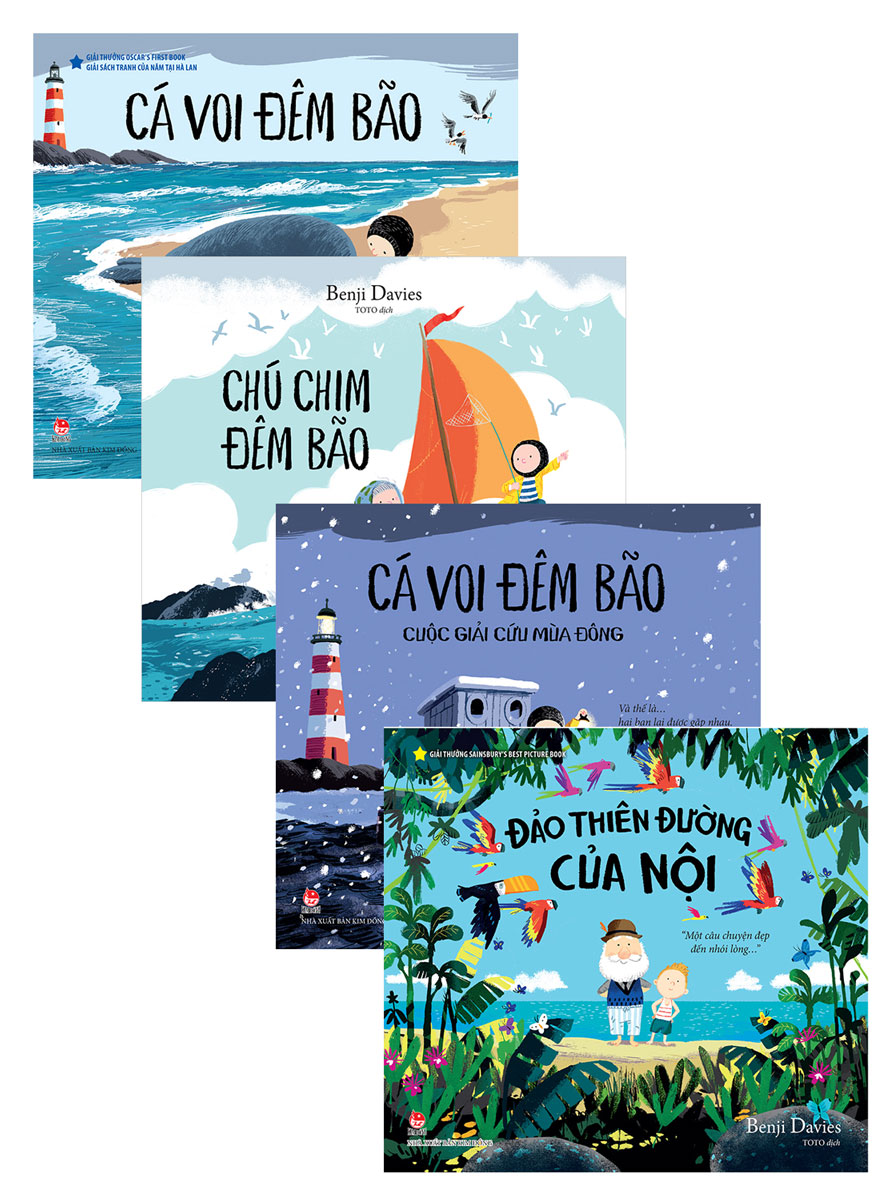 Combo Cá Voi Đêm Bão Và Các Câu Chuyện Khác Trọn Bộ 4 Cuốn