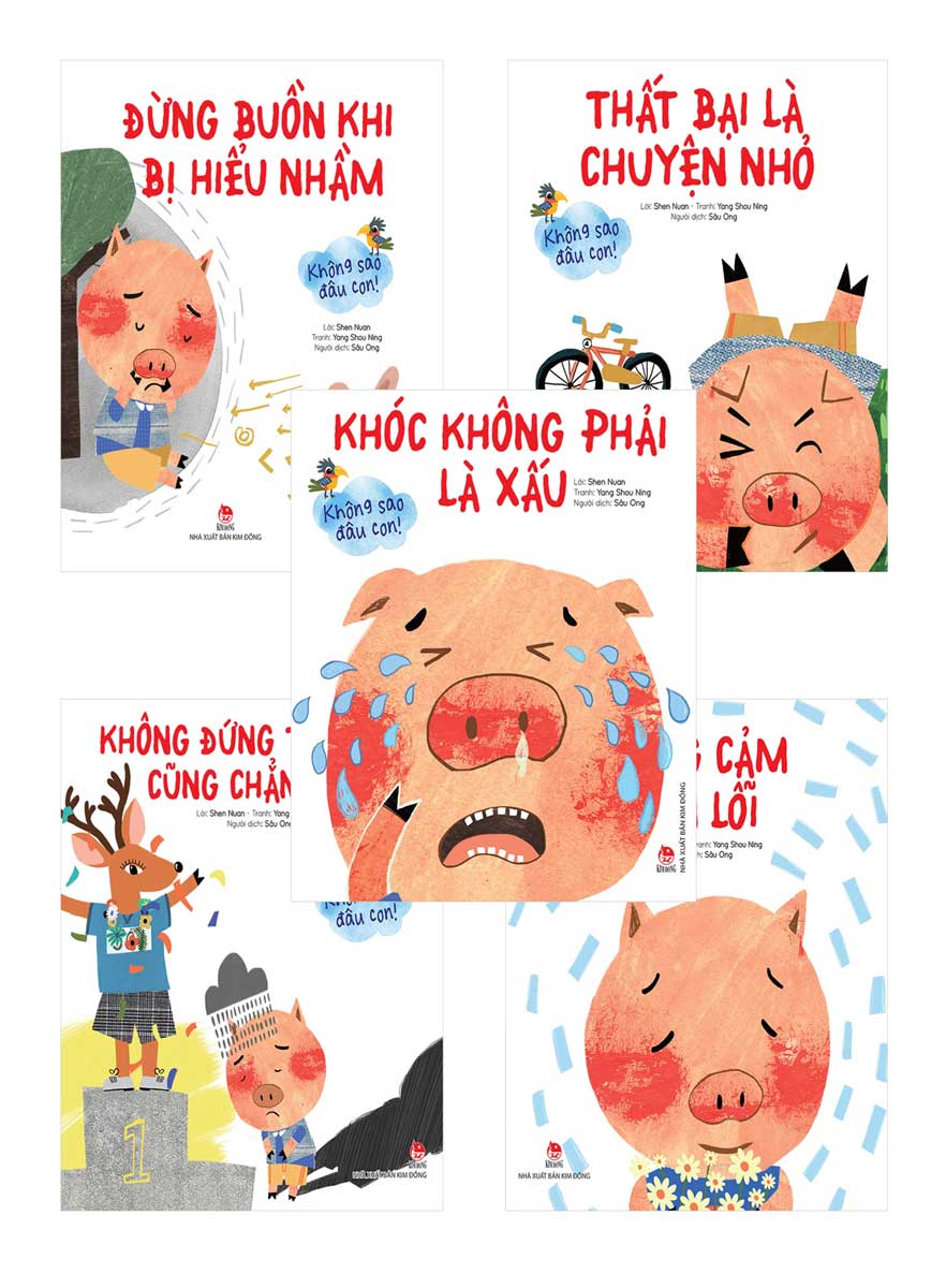 Combo Không Sao Đâu Con (Bộ 5 Cuốn)