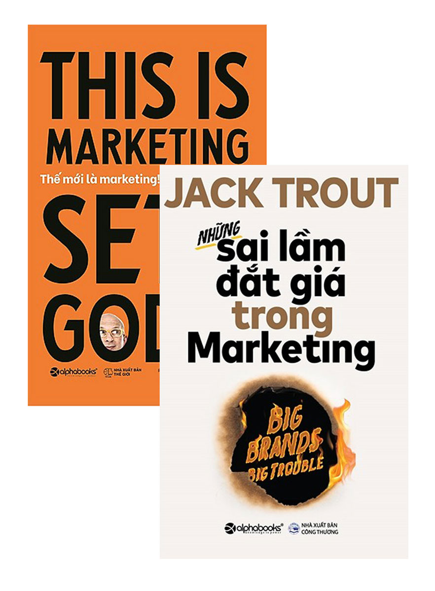 Combo Sách Marketing: Những Sai Lầm Đắt Giá Trong Marketing + Thế Mới là Marketing