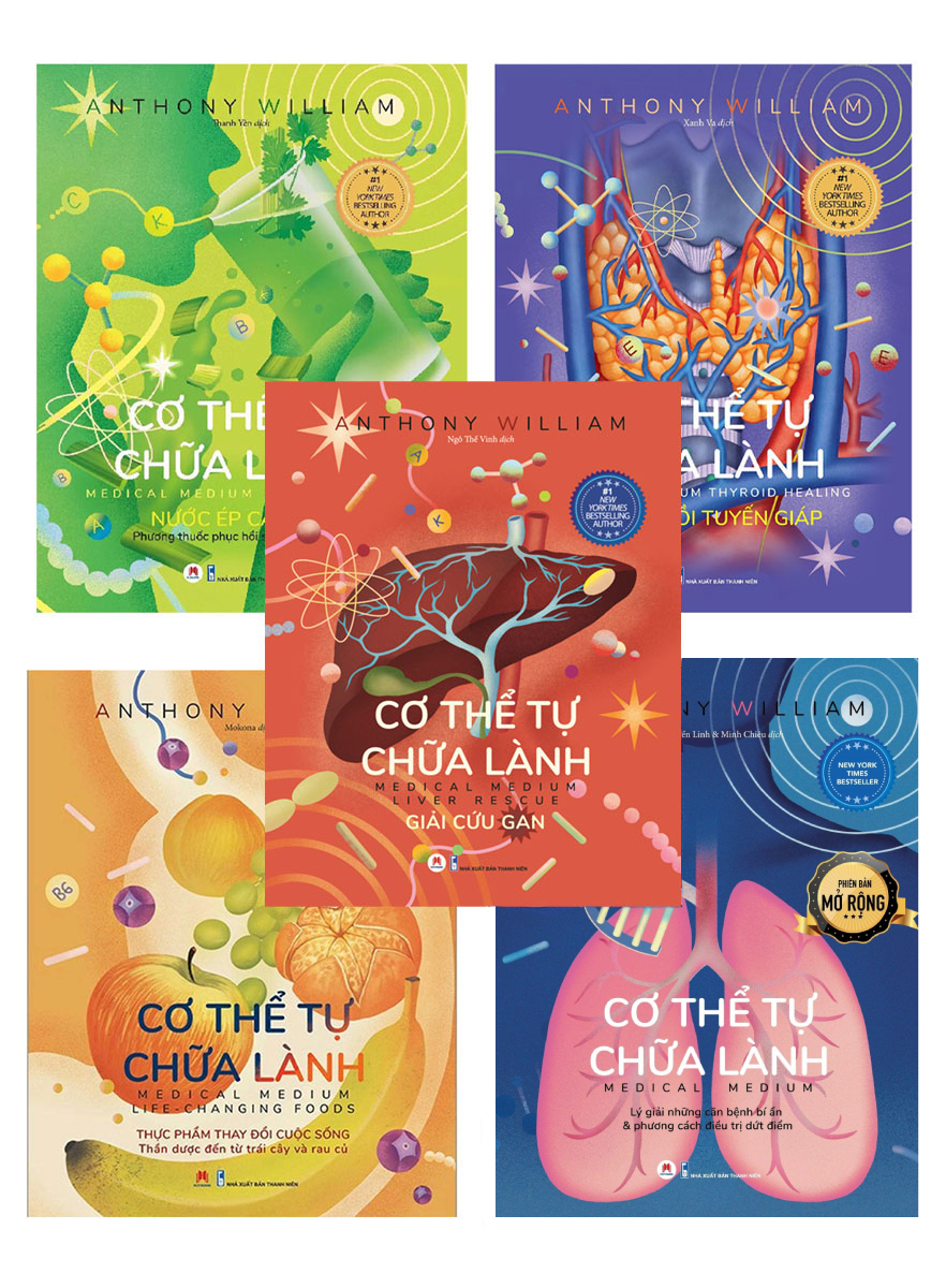 Combo Cơ Thể Tự Chữa Lành (Bộ 5 Cuốn)