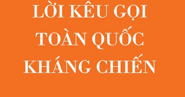 Lời Kêu Gọi Toàn Quốc Kháng Chiến