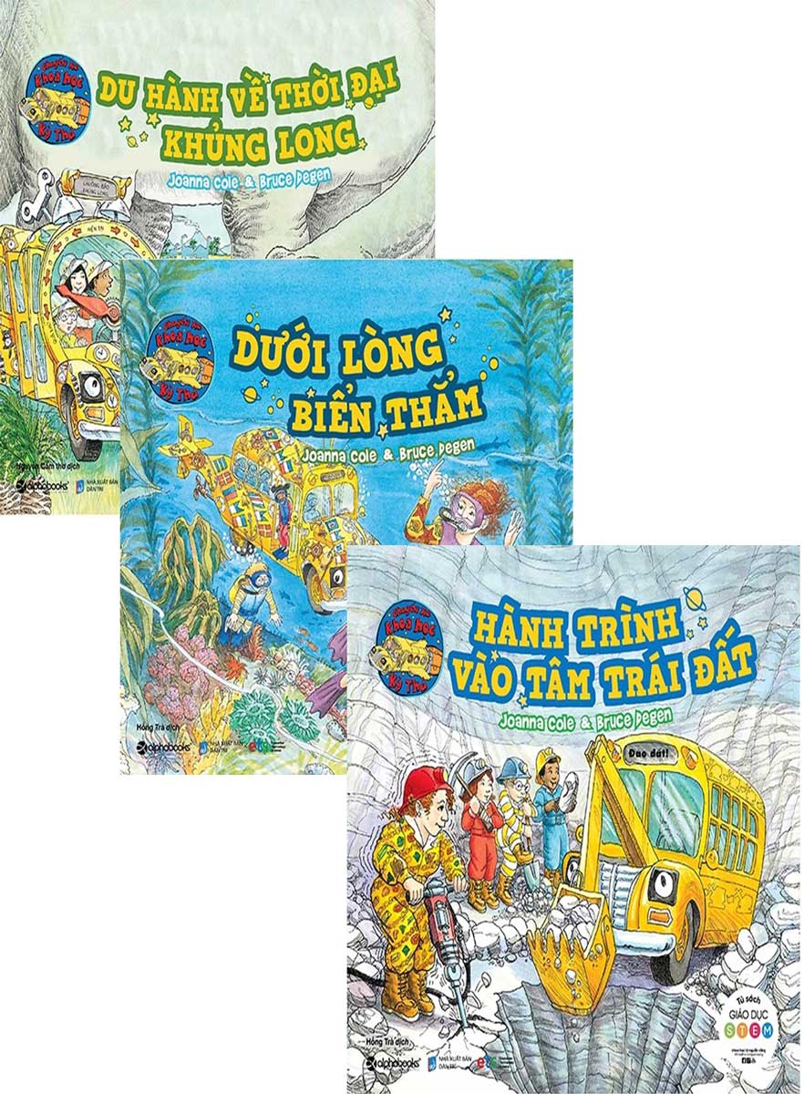 Combo Chuyến Xe Khoa Học Kỳ Thú 3 (Bộ 3 Cuốn)