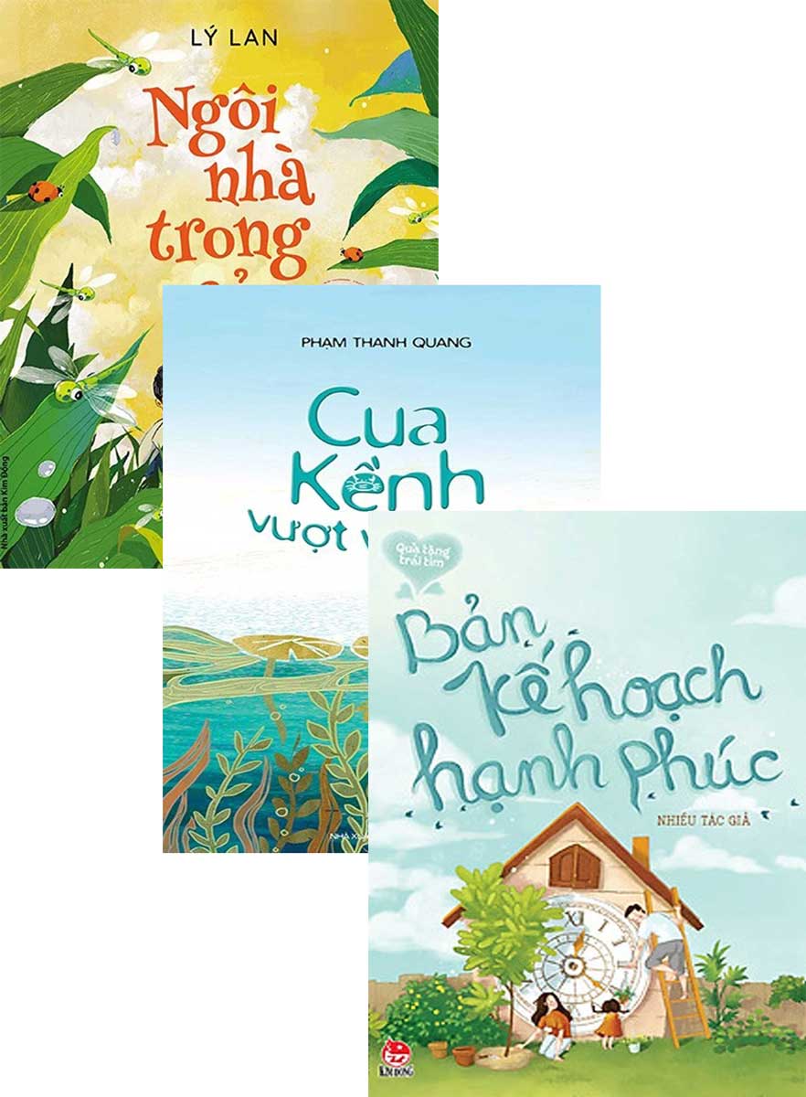 Combo Bản Kế Hoạch Hạnh Phúc + Cua Kềnh Vượt Vũ Môn + Ngôi Nhà Trong Cỏ