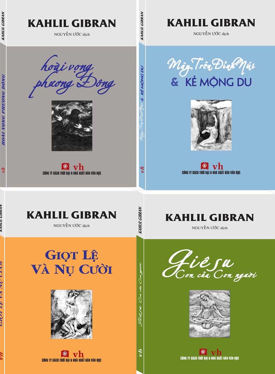 Combo Sách Kahlil Gibran 1 (Bộ 4 Cuốn)