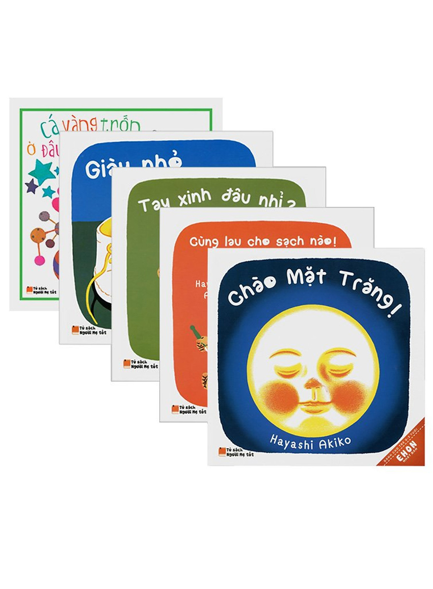 Combo Ehon Nhật Bản Dành Cho Trẻ Từ 0 - 3 Tuổi (Bộ 5 Cuốn)