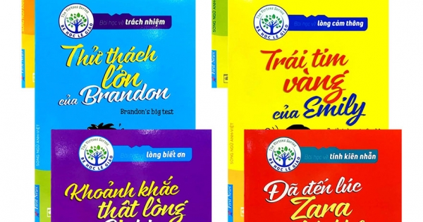 Bộ Sách Bé Học Lễ Giáo Song Ngữ (Bộ 6 Cuốn)