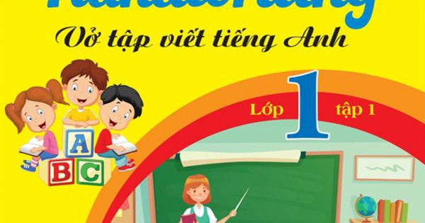 English Handwriting - Vở Tập Viết Tiếng Anh Lớp 1 Tập 1