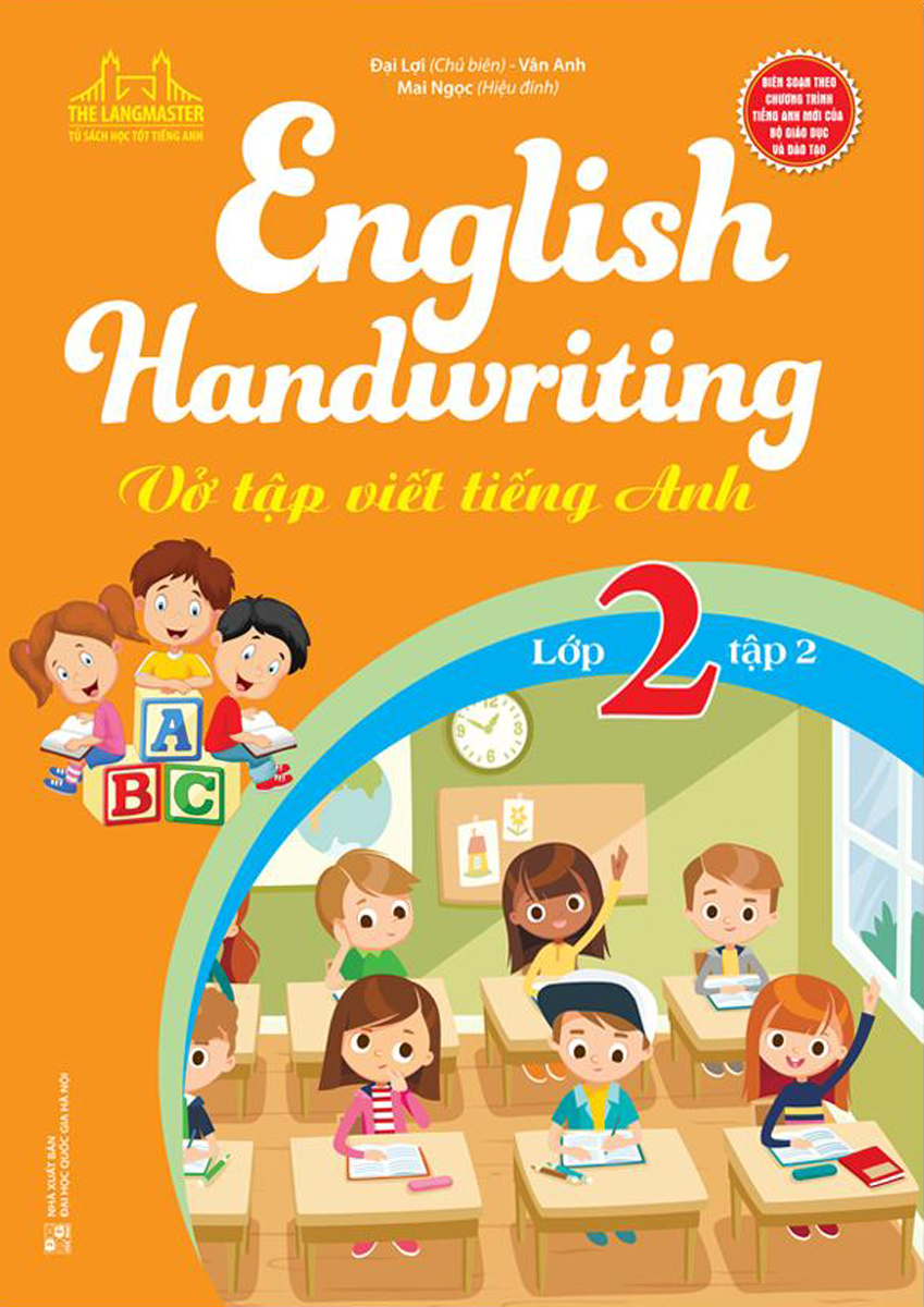 English Handwriting - Vở Tập Viết Tiếng Anh Lớp 2 Tập 2
