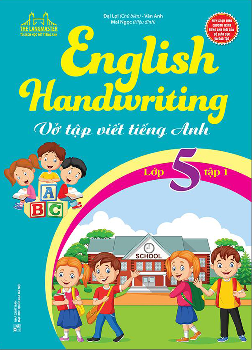 English Handwriting - Vở Tập Viết Tiếng Anh Lớp 5 Tập 1