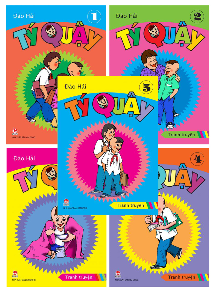 Combo Tý Quậy Tập 1+2+3+4+5 (Bộ 5 Cuốn)