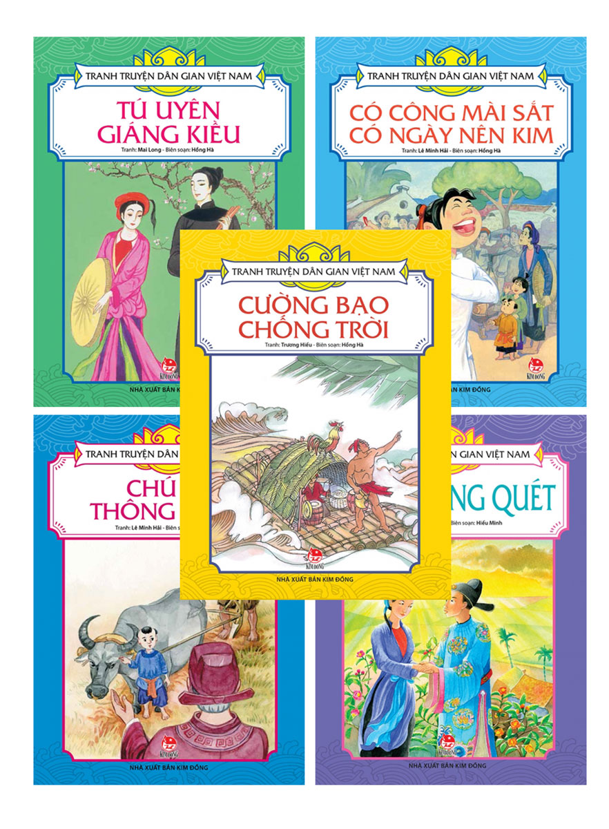Combo Tranh Truyện Dân Gian Việt Nam 3 (Bộ 5 Cuốn)