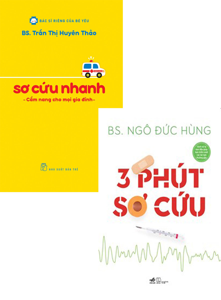 Combo Sách Sơ Cứu - Cẩm Nang Cho Mọi Nhà