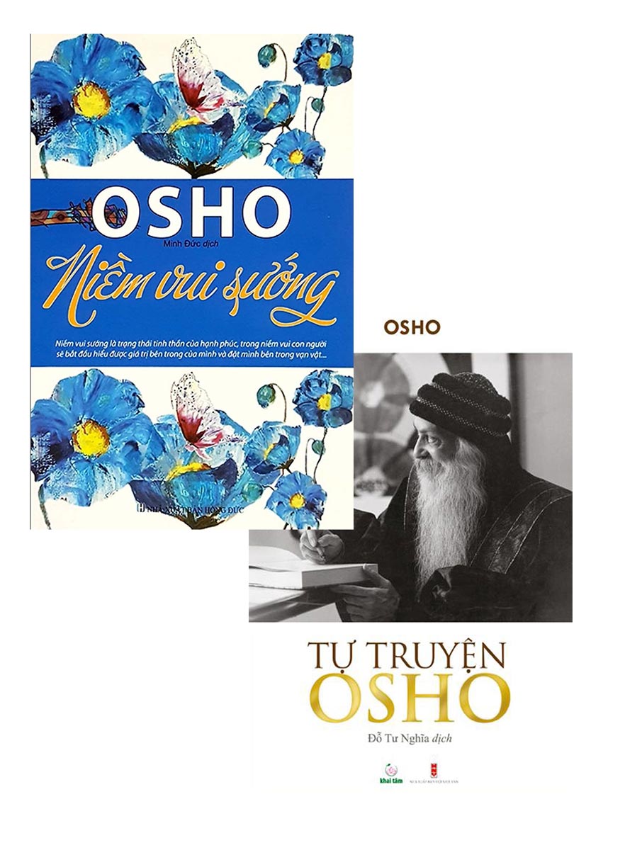 Combo Tự Truyện Osho + Osho - Niềm Vui Sướng (Hạnh Phúc Đến Từ Chính Tâm Hồn) (Bộ 2 Cuốn)
