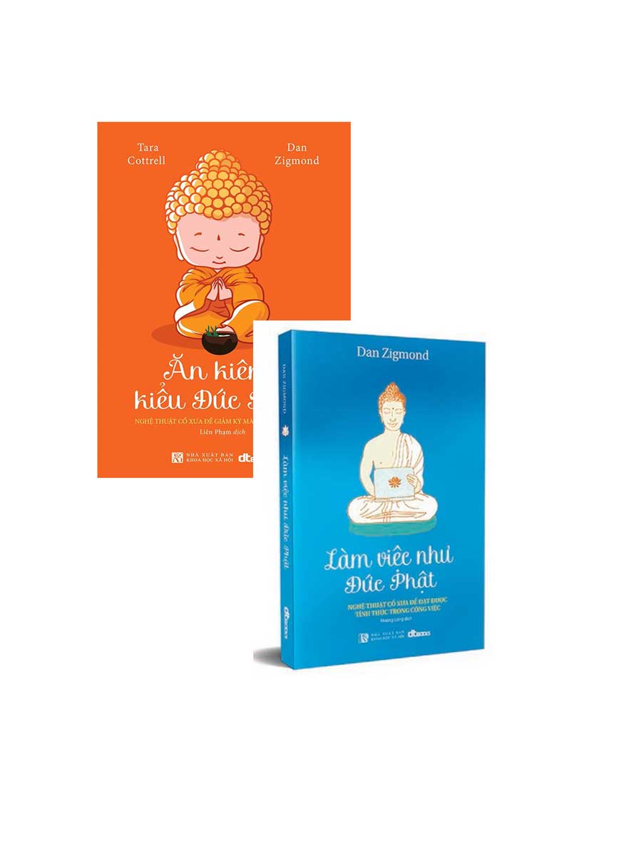 Combo Ăn Kiêng Kiểu Đức Phật + Làm Việc Như Đức Phật (Bộ 2 Cuốn)