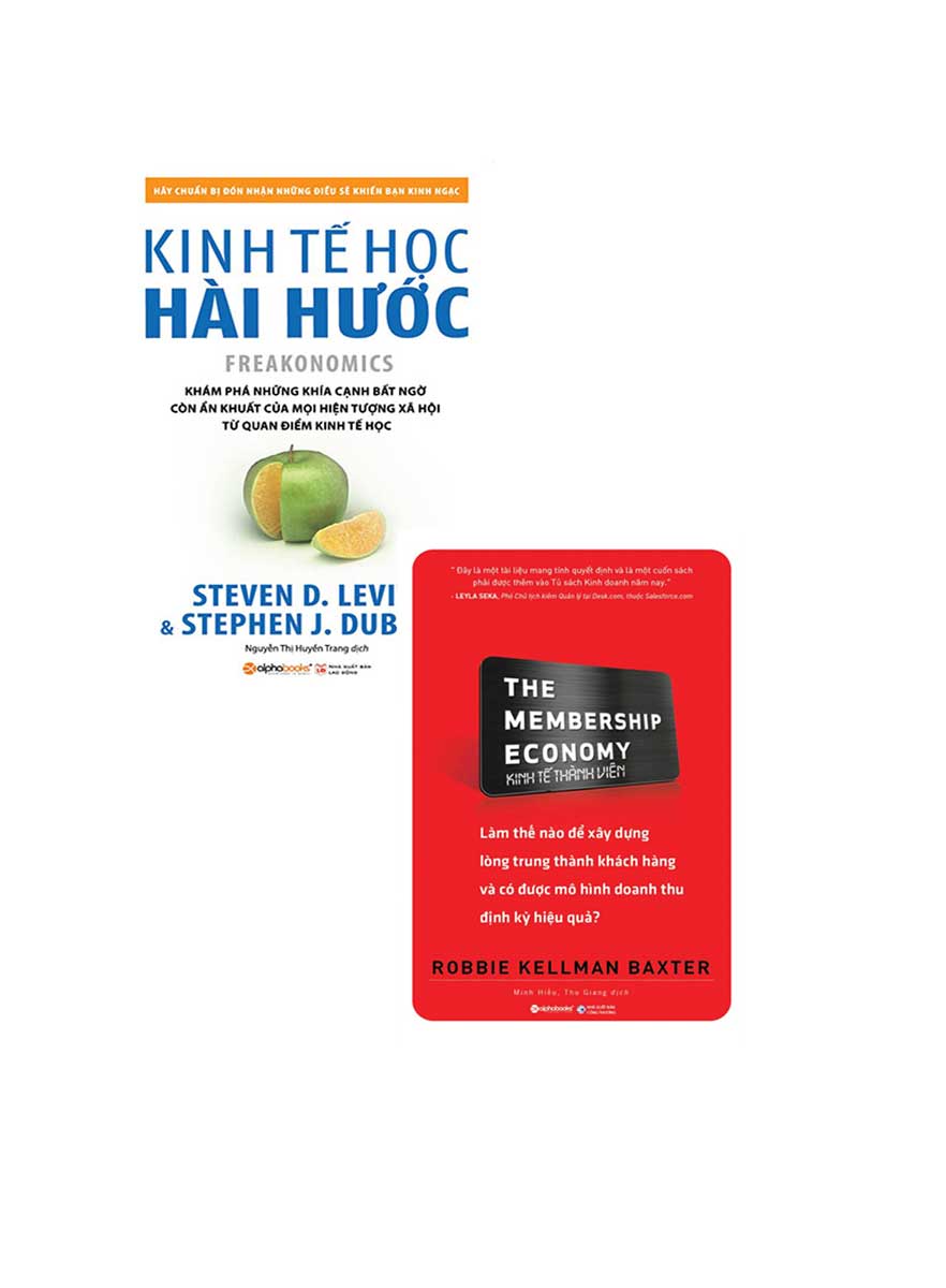 Combo Kinh Tế Học Hài Hước + Kinh Tế Thành Viên (Bộ 2 Cuốn)