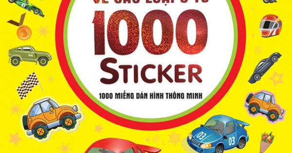 Bách Khoa Toàn Thư Về Các Loại Ô Tô - 1000 Miếng Dán Hình Thông Minh - Ô Tô Thể Thao