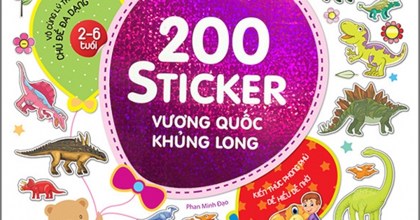 Bộ Sưu Tập 200 Sticker - Vương Quốc Khủng Long