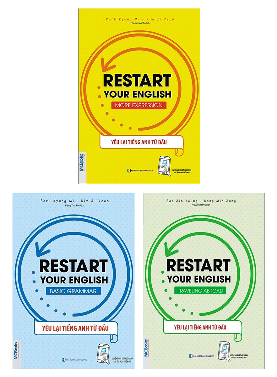 Combo Sách Restart Your English