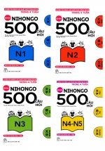 Combo Sách Shin Nihogo 500 Câu Hỏi Luyện Thi Năng Lực Nhật Ngữ
