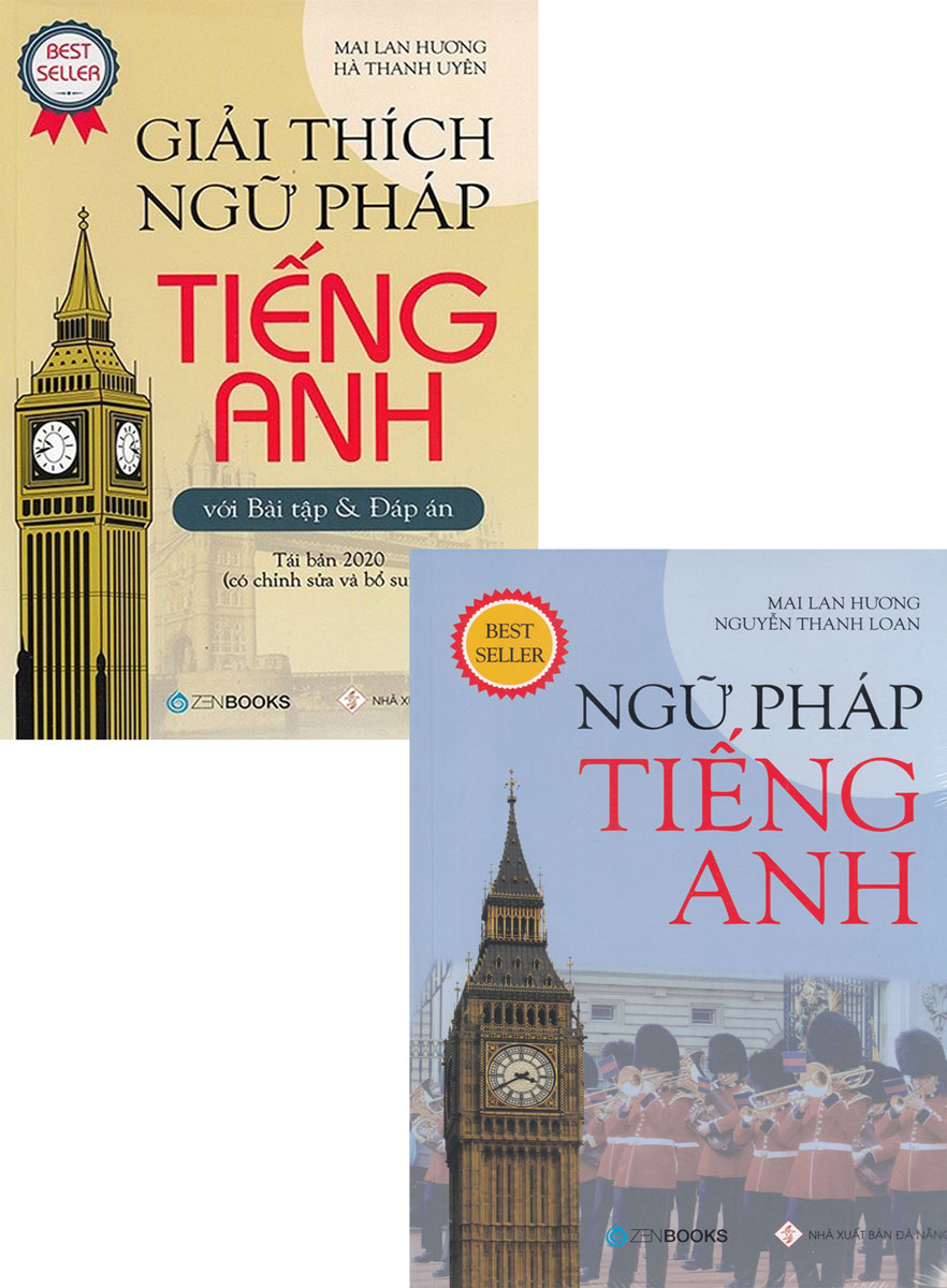 Combo Sách Ngữ Pháp Tiếng Anh Mai Lan Hương (Bộ 2 Cuốn)