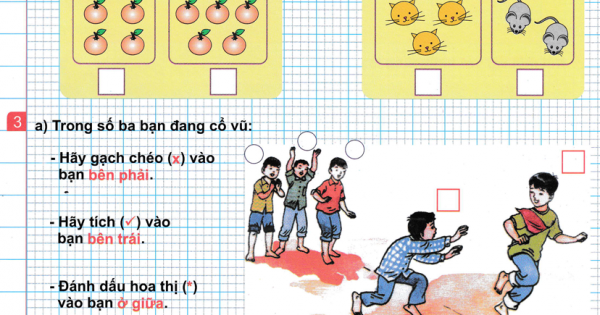 Phiếu Bài Tập Cuối Tuần Môn Toán Lớp 1 (Theo Chương Trình Tiểu Học Mới)