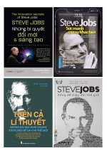 Bộ Sách Hay Về Steve Jobs: Những Bí Quyết Đổi Mới Và Sáng Tạo + Sức Mạnh Của Sự Khác Biệt + Trên Cả Lý Thuyết - Những Bài Học Kinh Doanh Steve Jobs Để Lại Cho Thế Giới + Sống Để Thay Đổi Thế Giới (4 Cuốn)