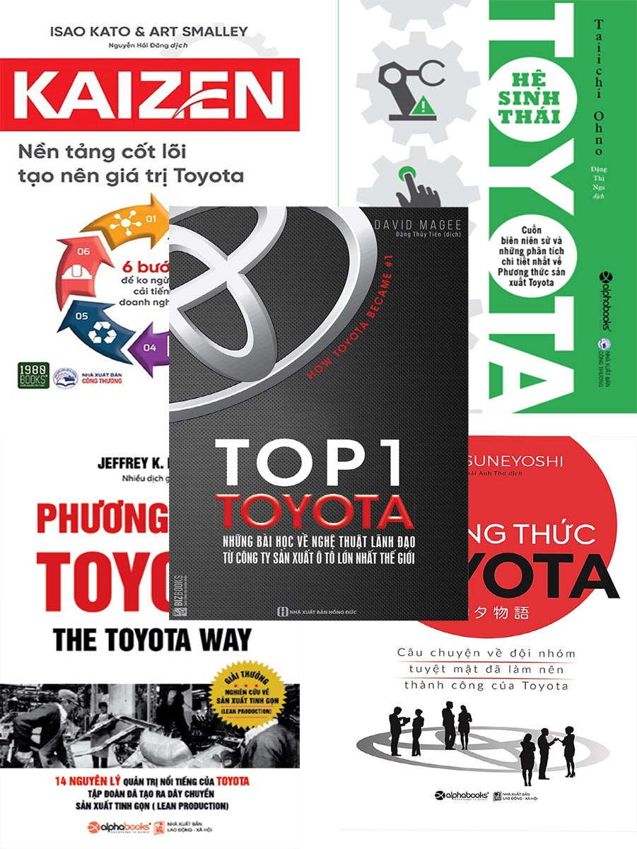 Bộ Sách Hay Về Toyota (5 Cuốn)