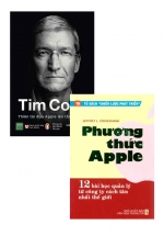 Combo Phương Thức Apple + Tim Cook - Thiên Tài Đưa Apple Lên Tầm Cao Mới (Bộ 2 Cuốn)