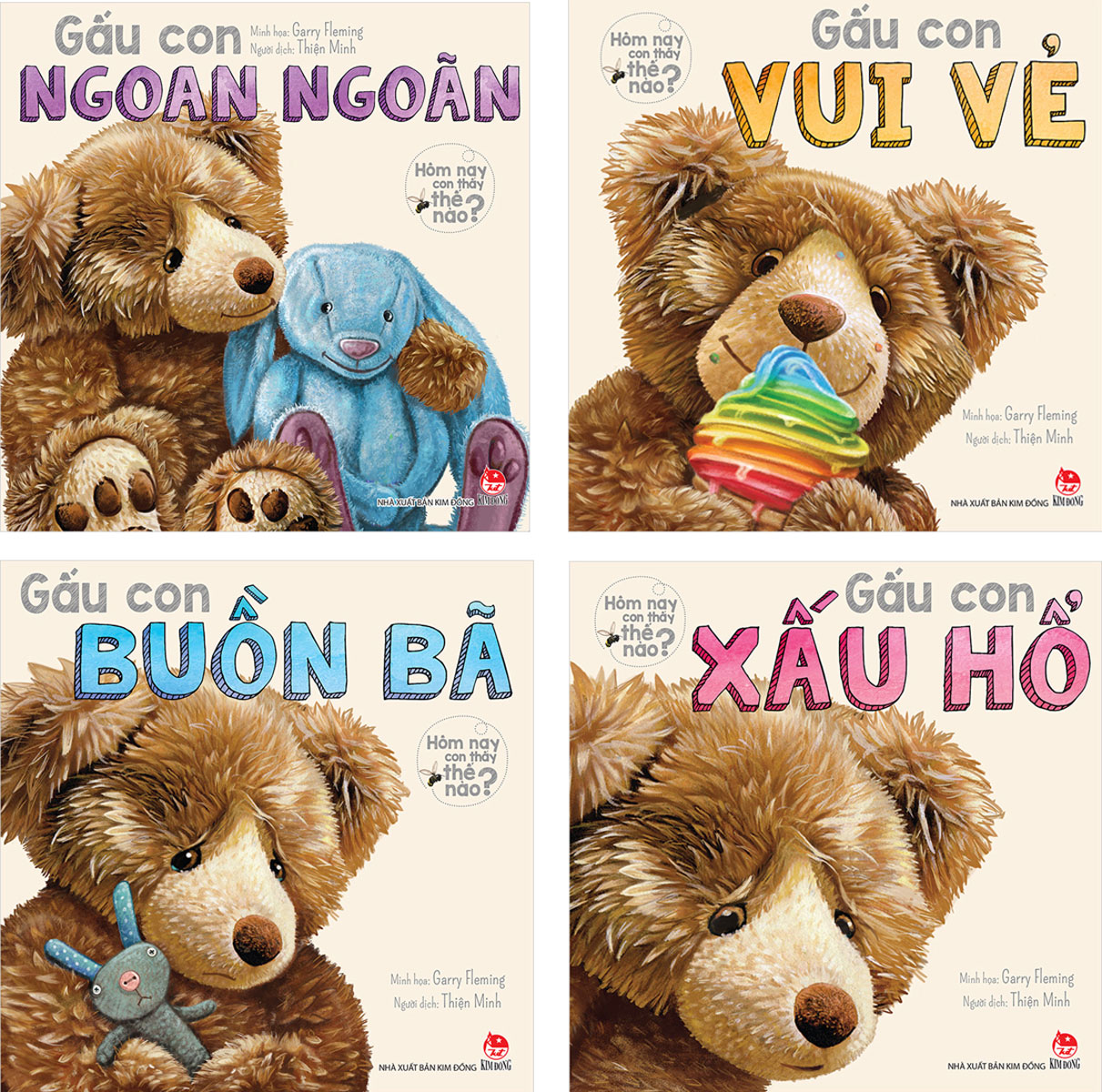 Combo Hôm Nay Con Thấy Thế Nào? (4 Cuốn)