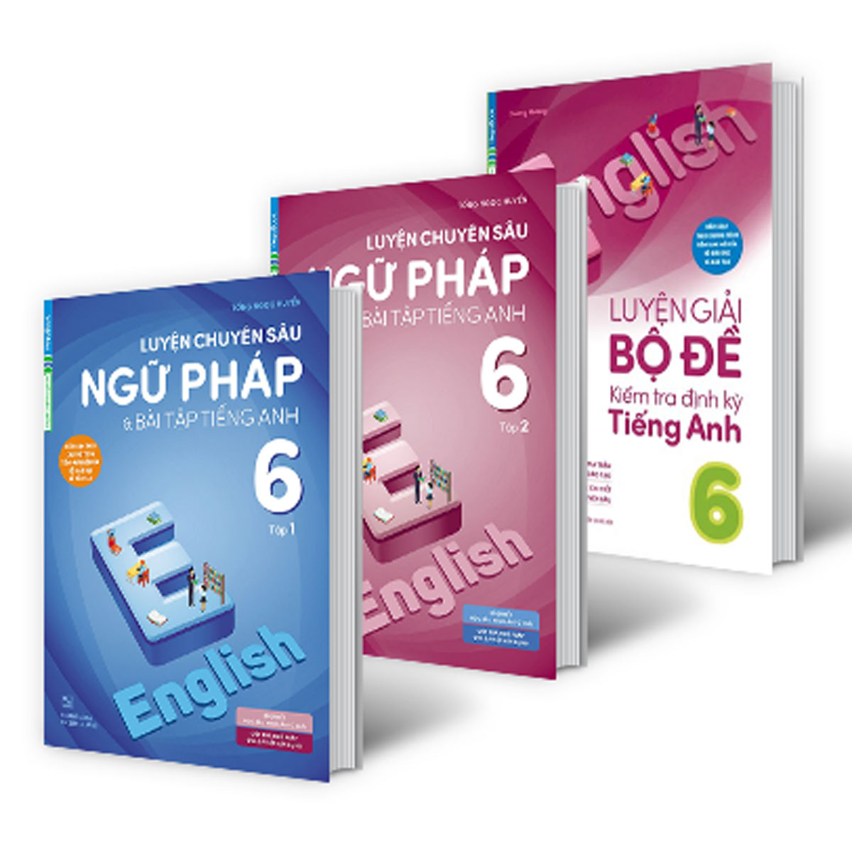 Combo Chinh Phục Điểm Cao Tiếng Anh Lớp 6 (Bộ 3 Cuốn)