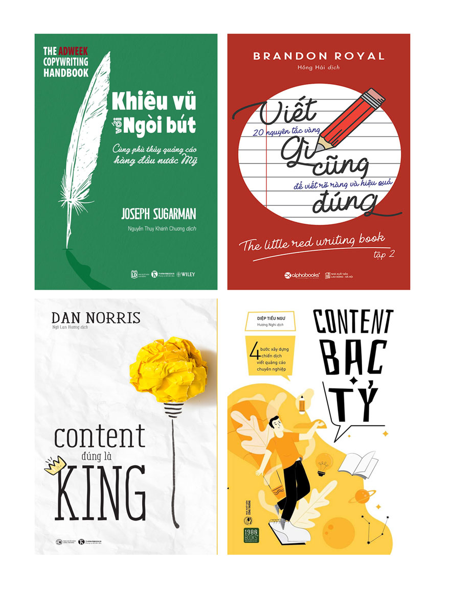 Combo Sách Cho Dân Content Marketing