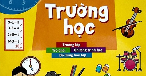 Bộ Sách Tiếng Anh Đầu Tiên Của Bé - 5 Phút Mỗi Ngày - Trường Học