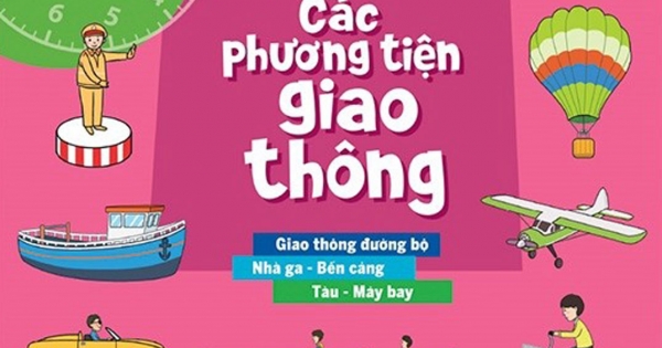 Bộ Sách Tiếng Anh Đầu Tiên Của Bé - 5 Phút Mỗi Ngày - Các Phương Tiện Giao Thông