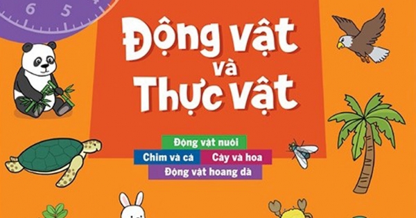 Bộ Sách Tiếng Anh Đầu Tiên Của Bé - 5 Phút Mỗi Ngày - Động Vật Và Thực Vật