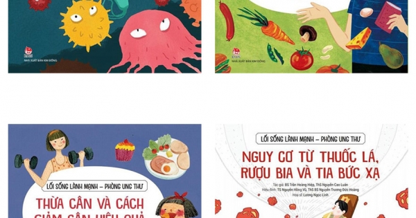 Combo Lối Sống Lành Mạnh - Phòng Ung Thư (Bộ 4 Cuốn)